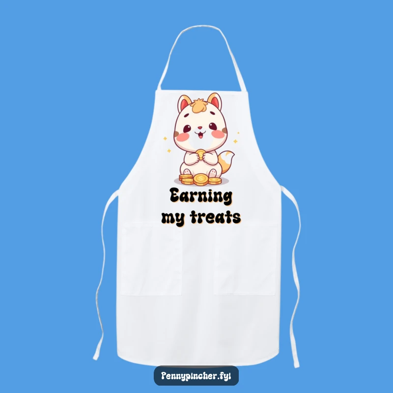 Funny Animal Chef Apron - Hilarious Money Counting Companion Gift