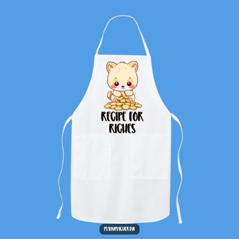 Funny Counting Animal Apron - Cook with Precision and Humor!