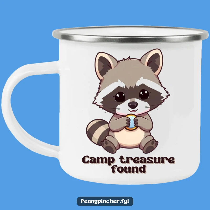 Funny Raccoon Adventure Mug - Durable & Hilarious Outdoor Gift