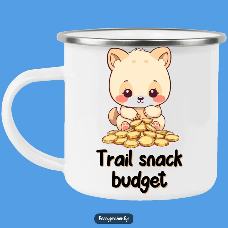 Funny Counting Animal Camping Mug - Accurate Sips on the Trail!