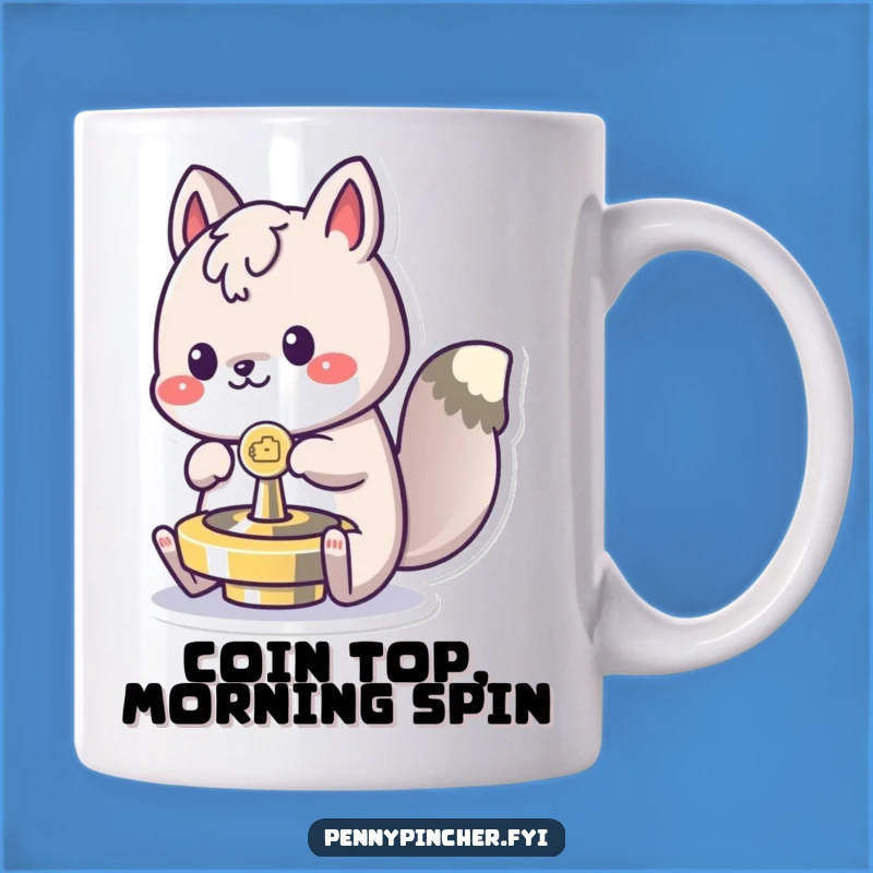 Funny Spinning Animal Mug: Playful Fun, Perfect Gift!