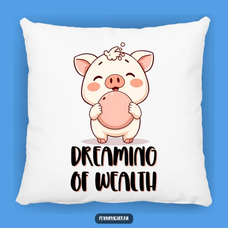 Funny Piggy Bank Pillow - Cozy Corner for Your Coins!