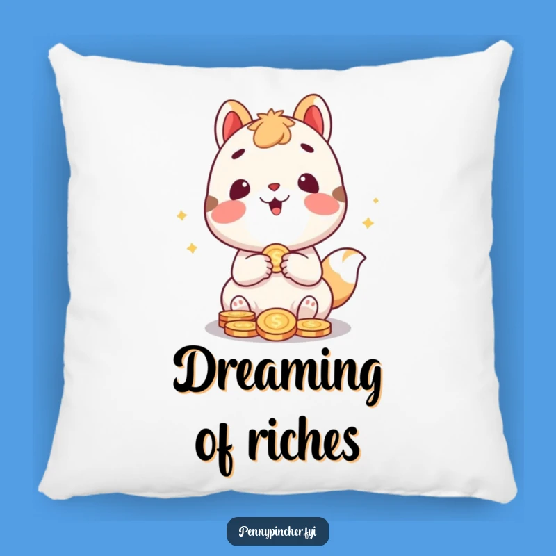 Funny Glee Animal Pillow - Comfy & Hilarious Money Decor