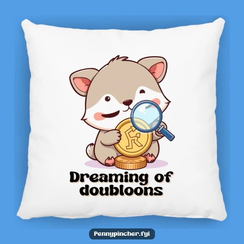 Funny Squinting Animal Pillow - Rest Your Eyes on Details!