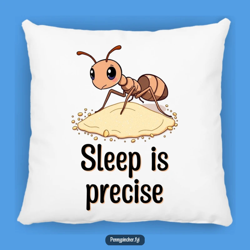 Funny Ant Pillow: Cozy Focus, a Soft Funny Gift!