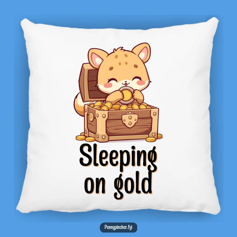 Funny Animal Treasure Pillow: Locked Comfort, Ideal Humorous Accent