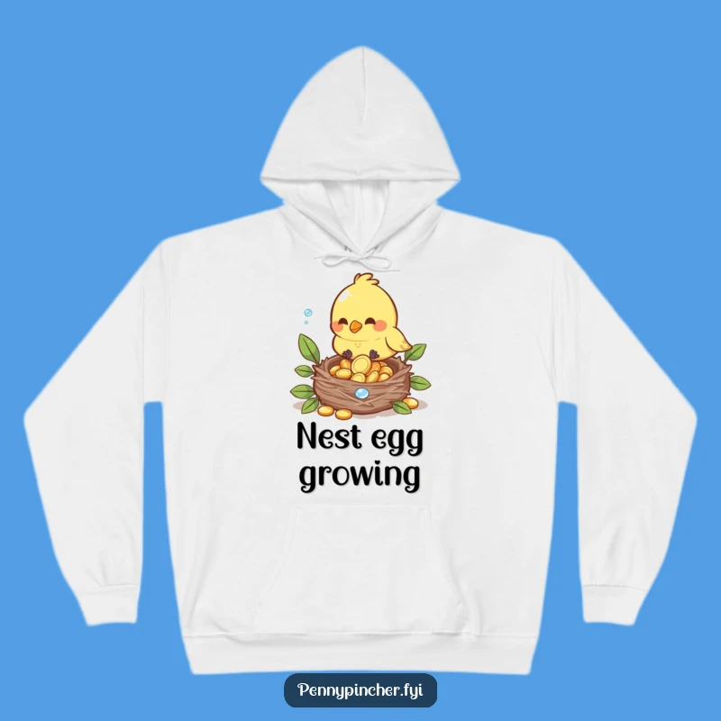 Cozy Funny Bird Dewdrop Nest Hoodie - Perfect Humorous Gift