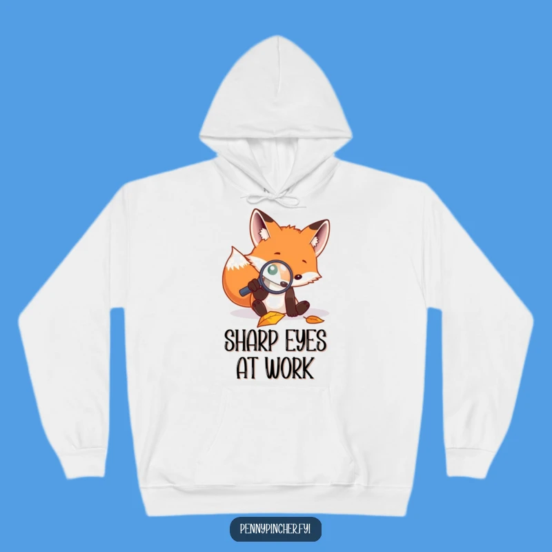 Funny Fox Hoodie: Cozy Investigation, Perfect Cozy Funny Gift!