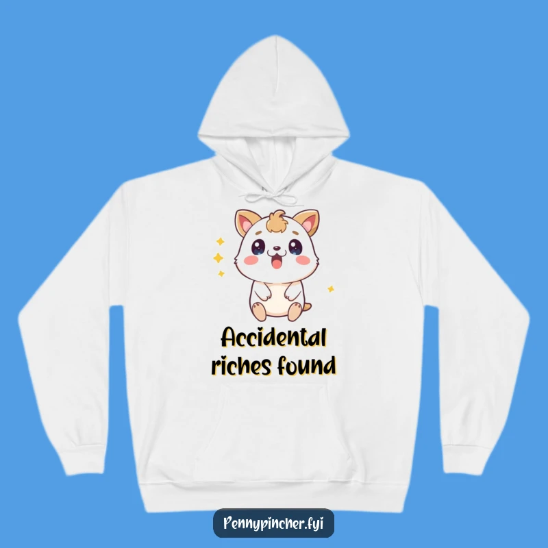 Funny Surprised Animal Hoodie: Cozy Shock, Perfect Warm Gift!