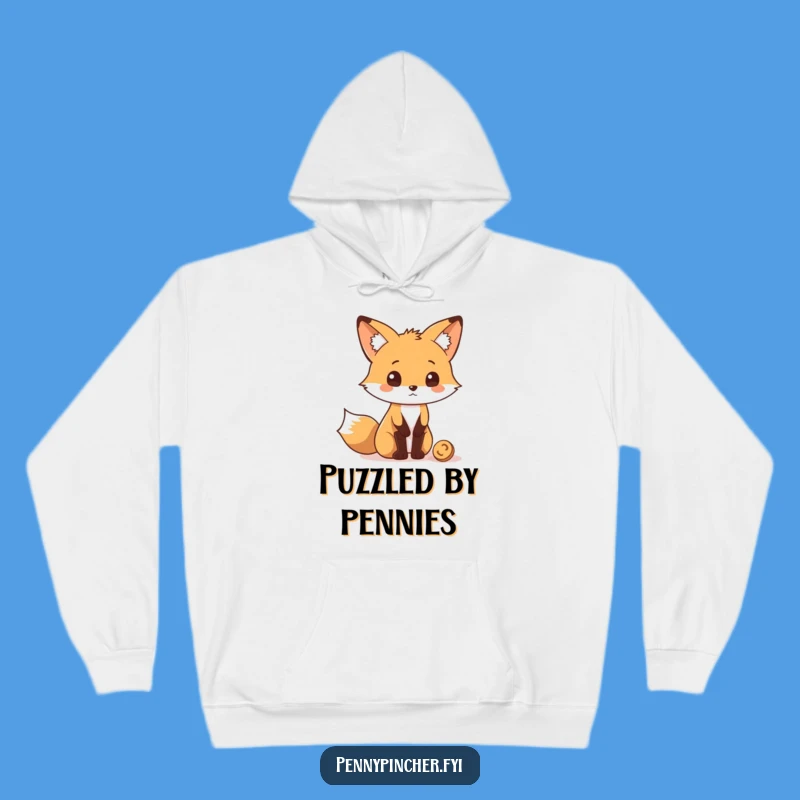 Funny Fox Coin Hoodie: Cozy Comfort for Curious Souls!