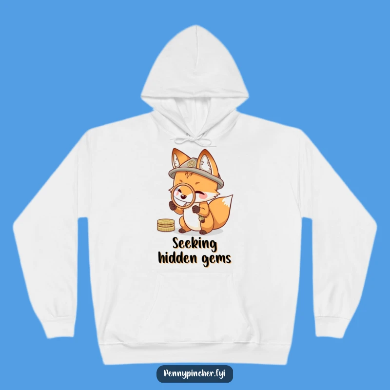 Cozy Funny Fox Hoodie: Resourceful Investigator's Warm Gift