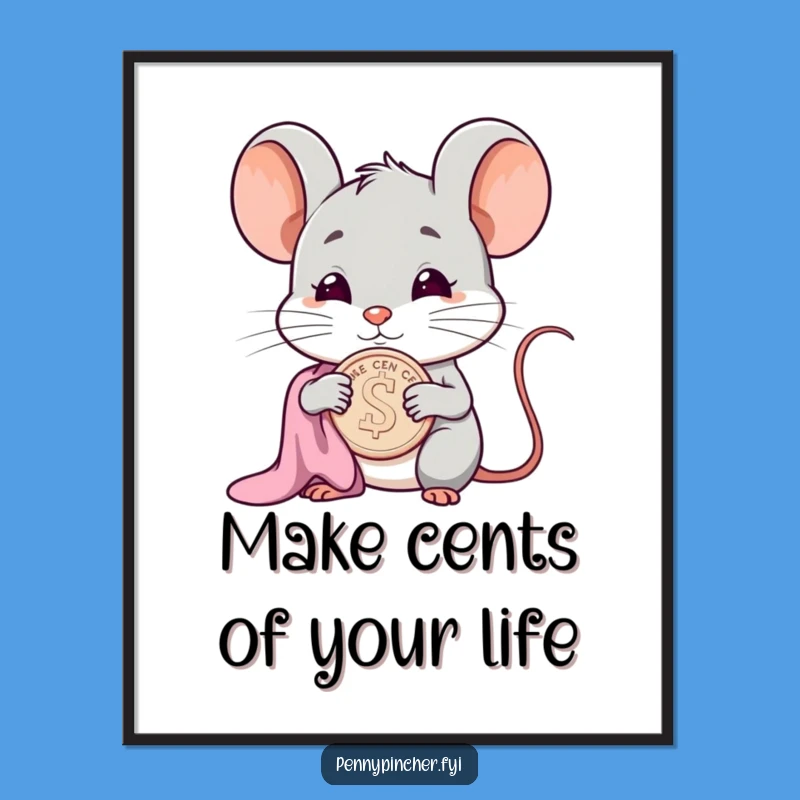 Free Printable Smug Mouse Wall Art: Hilarious Downloadable Decor for the Financially Astute!
