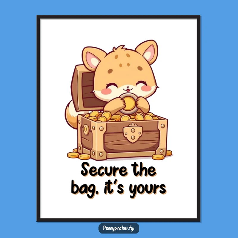 Free Printable Animal Treasure Wall Art: Funny Downloadable Decor