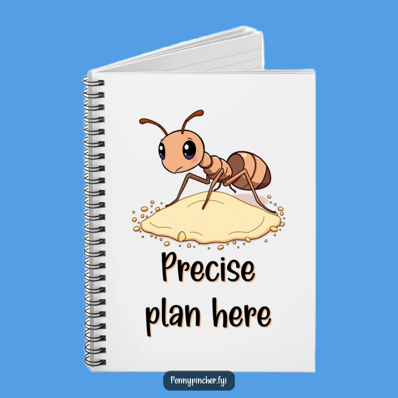 Funny Ant Notebook: Jot Down Plans, a Smart Funny Gift!