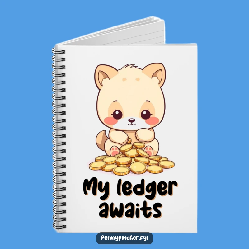 Funny Counting Animal Notebook - Perfect for Precise Notes!