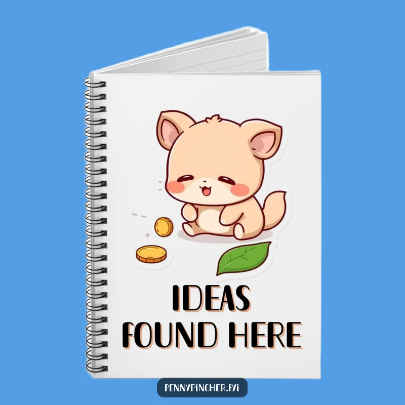 Funny Notebook - Animal Coin Find Journal, Perfect Funny Gift for Writers!
