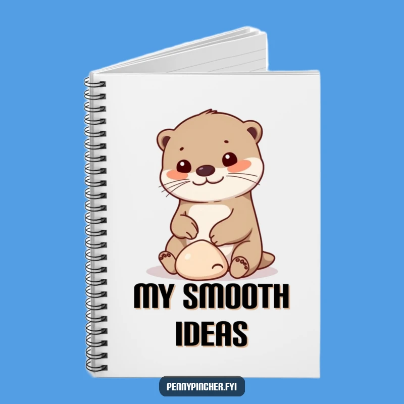 Funny Otter Idea Notebook - Perfect for Happy Thoughts & Gifts