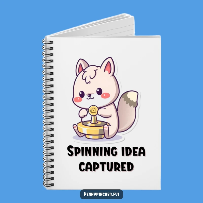 Funny Spinning Animal Notebook: Spin Your Ideas, Perfect Journal!