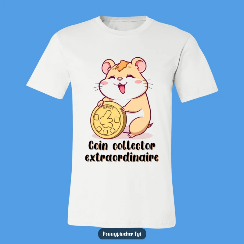 Funny Hamster Fortune Tee: Hilarious Shirt for the Ambitious Winner