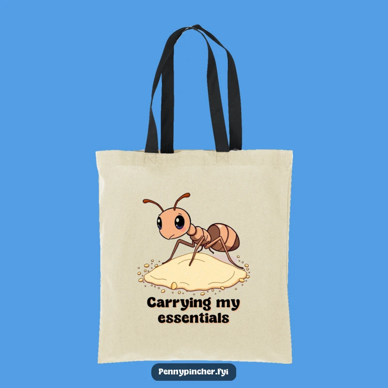 Funny Ant Tote Bag: Carry Your Purpose, a Smart Funny Gift!